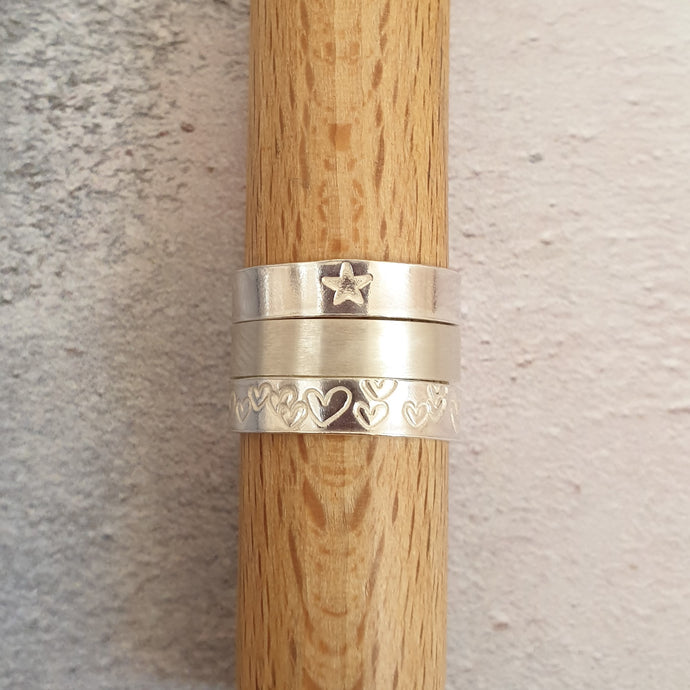 Wide Silver Toe Ring