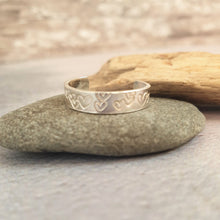 Wide Silver Toe Ring