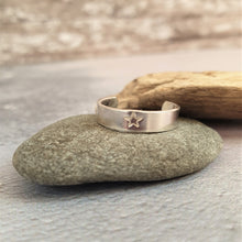Wide Silver Toe Ring