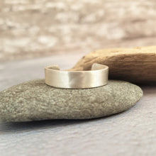 Wide Silver Toe Ring