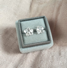 Flower Silver Stud Earrings