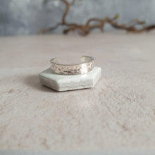 Wide Silver Toe Ring