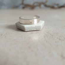 Wide Silver Toe Ring
