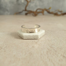 Wide Silver Toe Ring