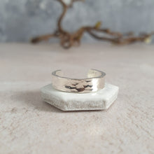 Wide Silver Toe Ring