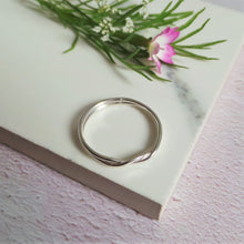2 strand interlocking puzzle ring
